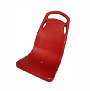 Silla en Plástico Promiurban Roja