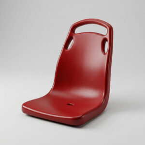 Silla en Plástico Promiurban Roja