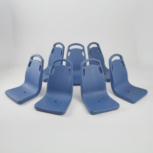 Silla en Plástico Promiurban Azul