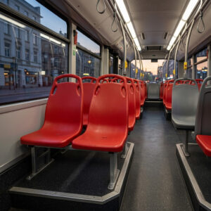 Silla en Plástico Promiurban Roja