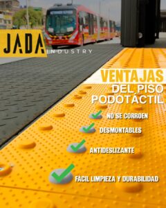Piso Podotactil Jada Industry