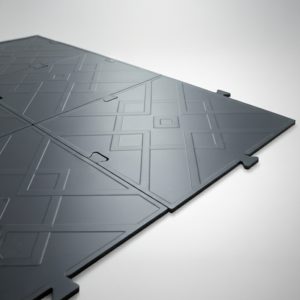 Piso en caucho dieléctrico