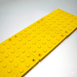 piso podotáctil alerta cuadrado amarillo 4