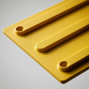 piso podotáctil guia rectangular amarillo 2