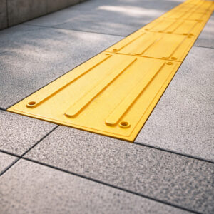 piso podotáctil guia rectangular amarillo 2