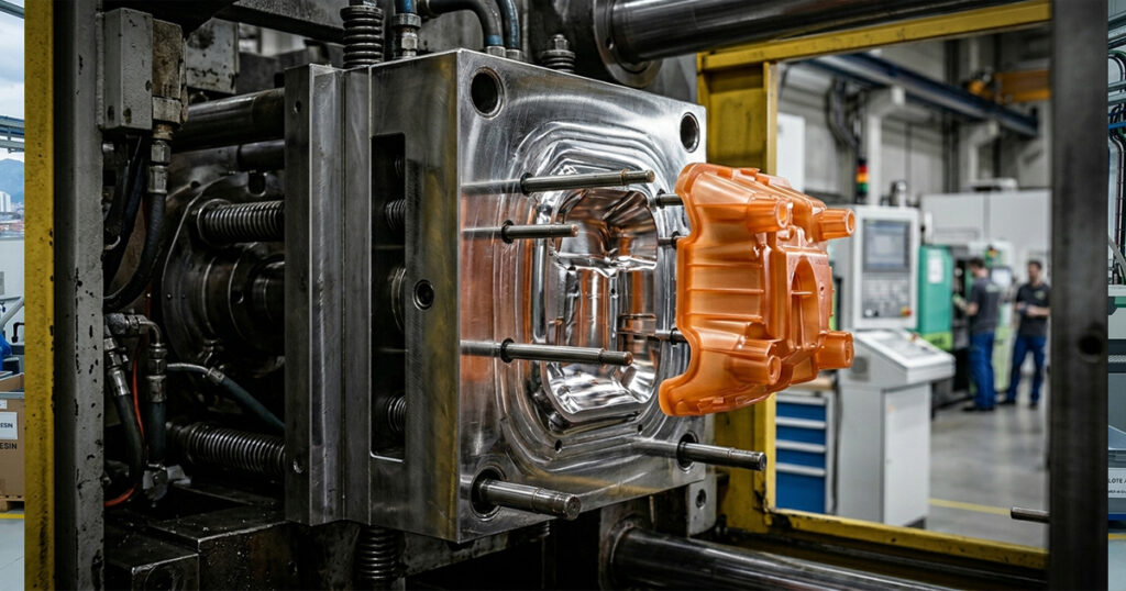 inyección de plástico