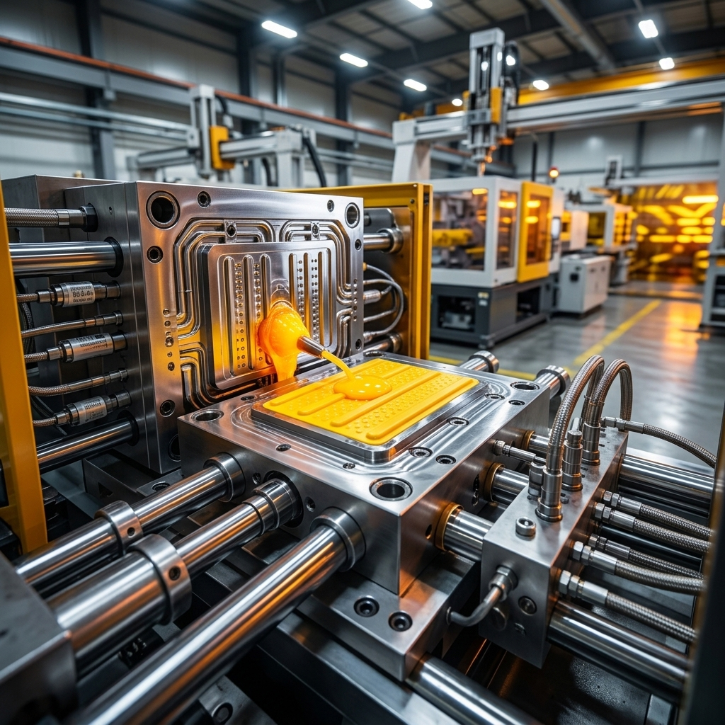 Inyección de plástico